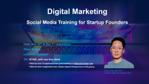 Digital Marketing: Social Media Training for Startup Founders